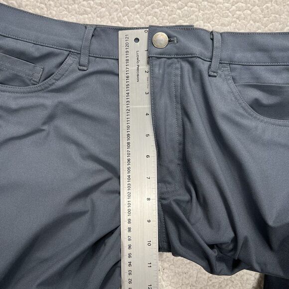 Hickey Freeman Dress Pants Men’s 34x32 (Actual 34x31) Navy Stretch Performance - Picture 11 of 12